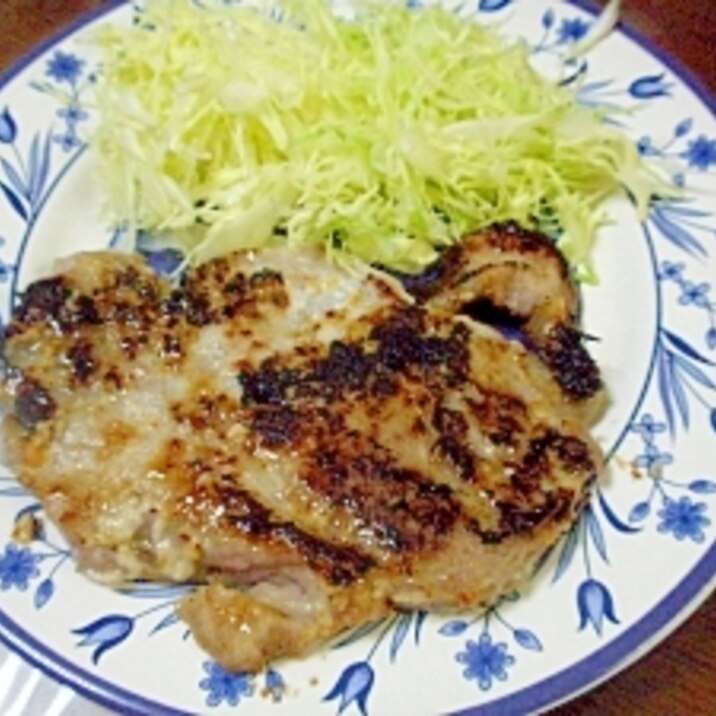 豚肉の塩麹漬け焼き